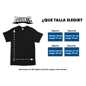 TALLAS HASTA LA XL