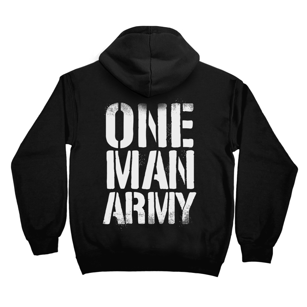 Poleron Hoodie / cierre One Man Army